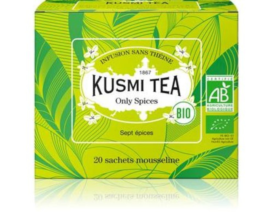 Boites & Sachets Kusmitea Infusions Et Tisanes | Infusion Bio Fenouil Reglisse Anis - 20 Sachets