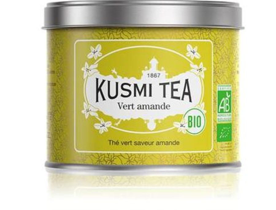 Nos Thes & Infusions Kusmitea The Vert | Vert Amande - Kusmi Tea