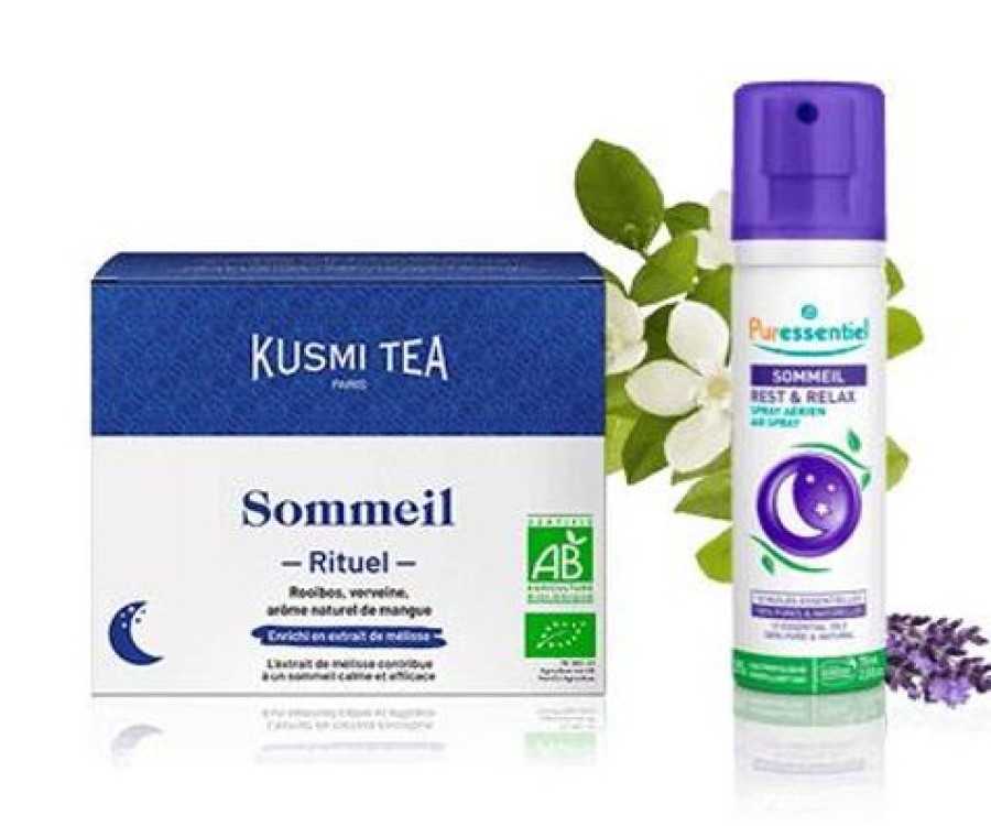 Nos Thes & Infusions Kusmitea The Et Infusion Sante | Duo Nuit Paisible - Kusmi Tea