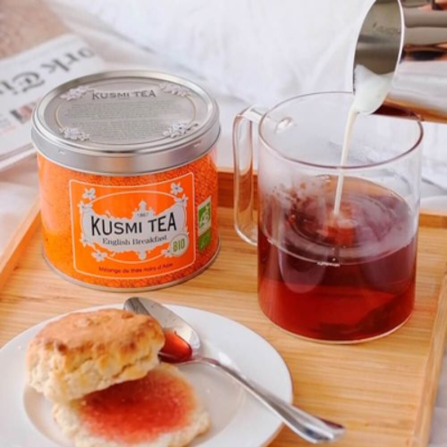 Nos Thes & Infusions Kusmitea The Noir | English Breakfast - The Noir Bio - Boite 100G