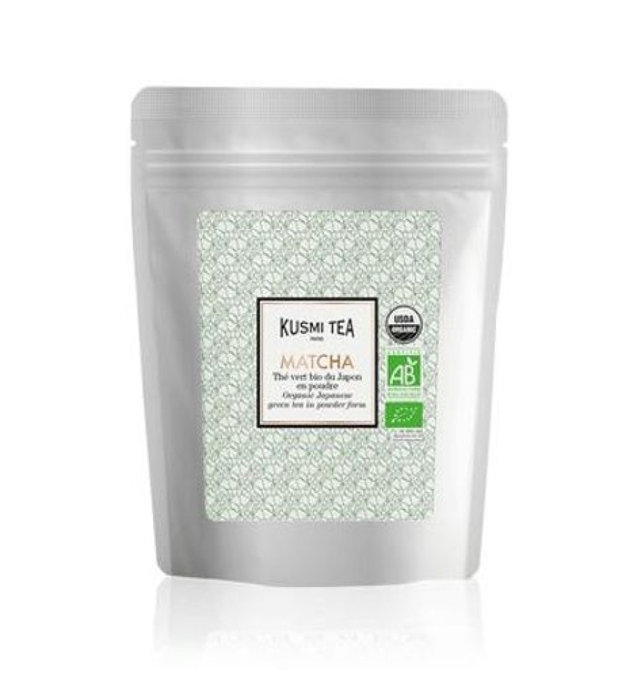 Nos Thes & Infusions Kusmitea Matcha | Matcha Bio - The Vert En Poudre Du Japon