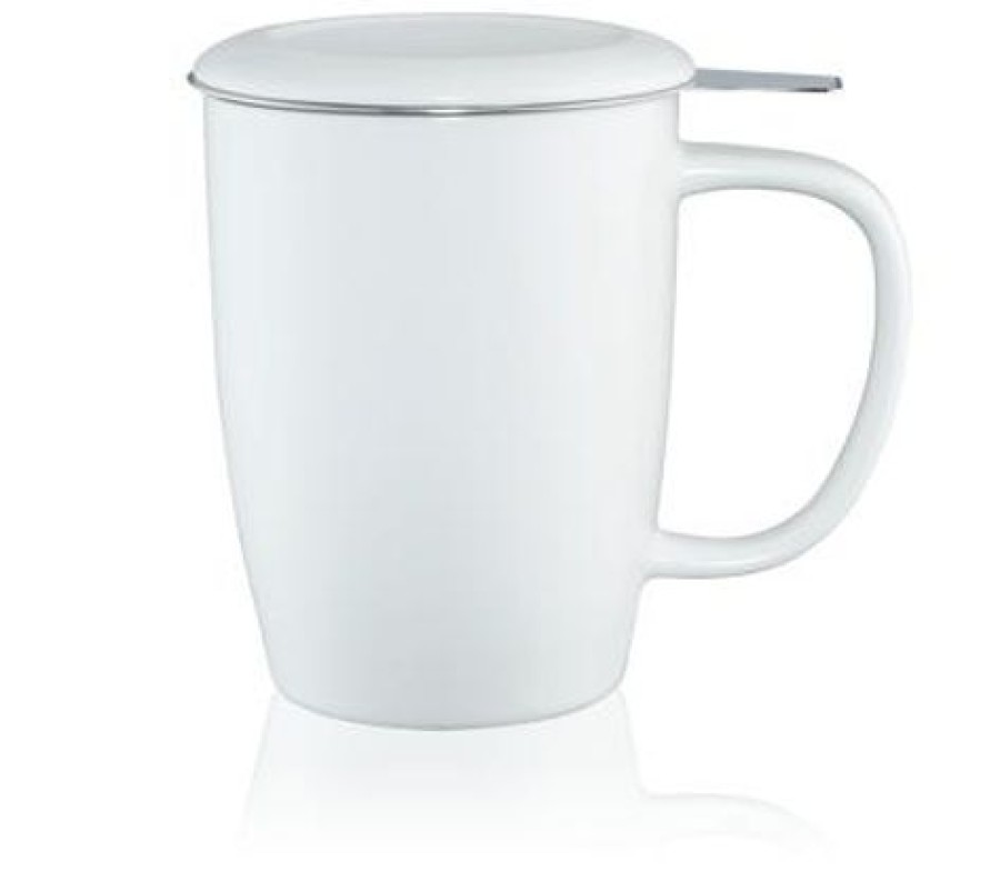 Accessoires Kusmitea Tasses Et Mugs | Tisaniere T.Totem Porcelaine - 44Cl - Blanche