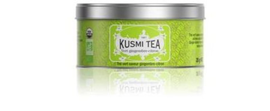 Nos Thes & Infusions Kusmitea Boites Miniatures | Vert Gingembre-Citron - The Vert Gingembre Citron