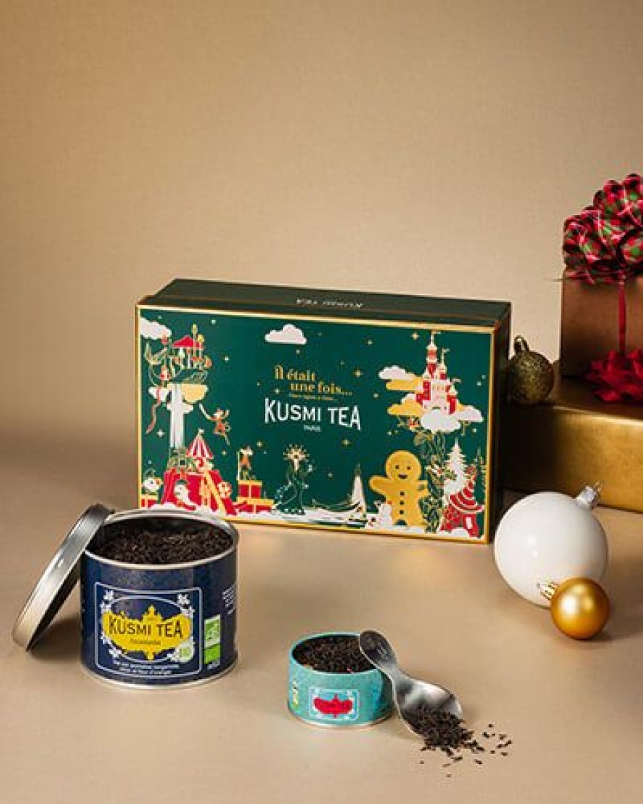 Boites & Sachets Kusmitea Coffrets | Coffret De Noel Thes Noirs - Kusmi Tea