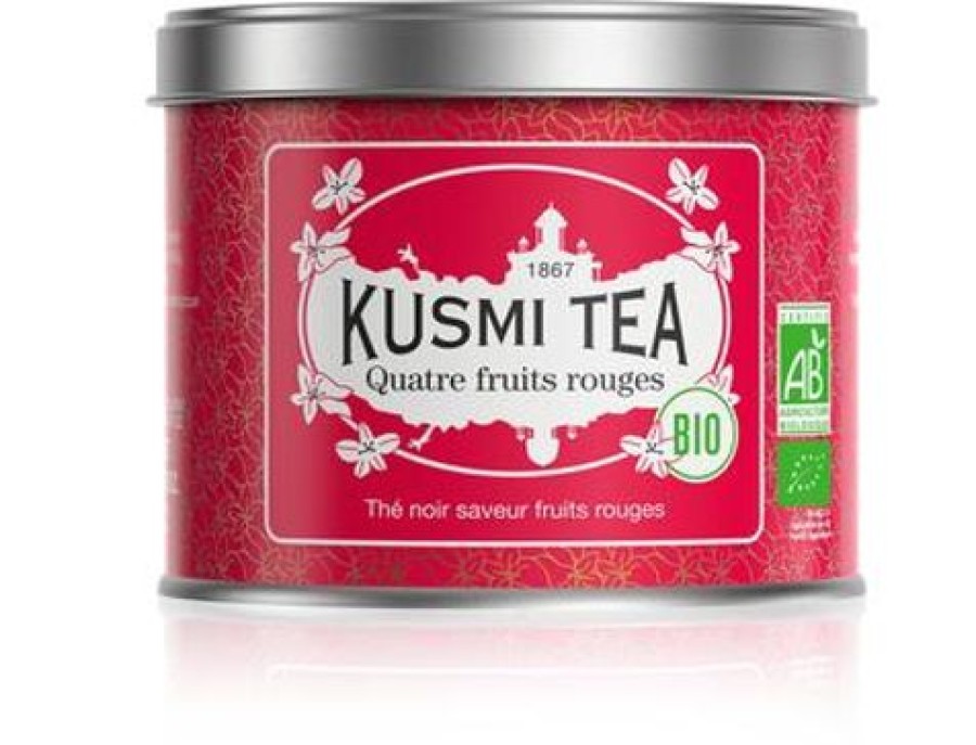 Nos Thes & Infusions Kusmitea The Noir | The Noir Aux Fruits Rouges Bio - Boite 100G