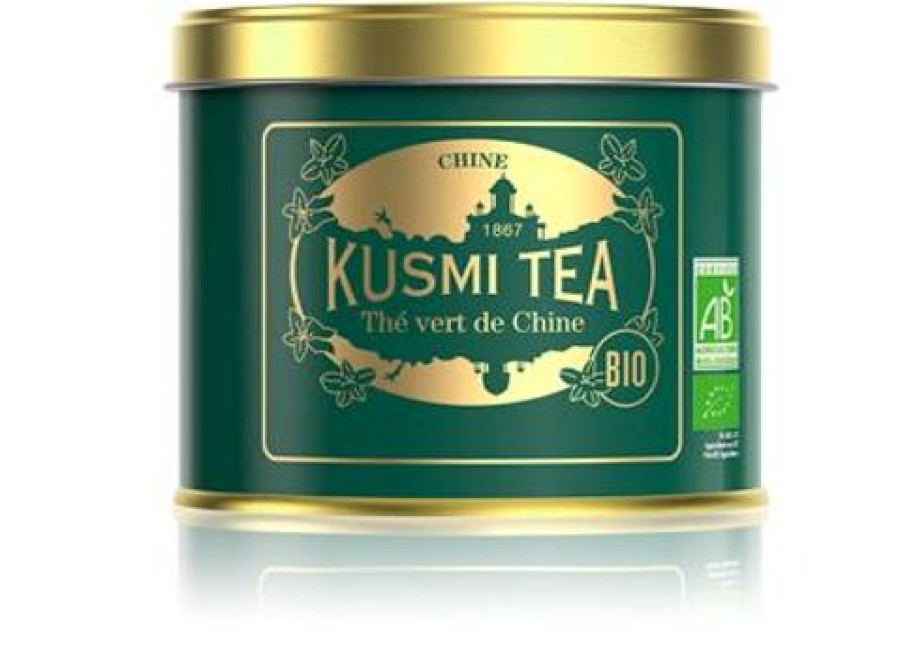 Nos Thes & Infusions Kusmitea Natures | The Vert Bio De Chine Nature - Boite De 100G