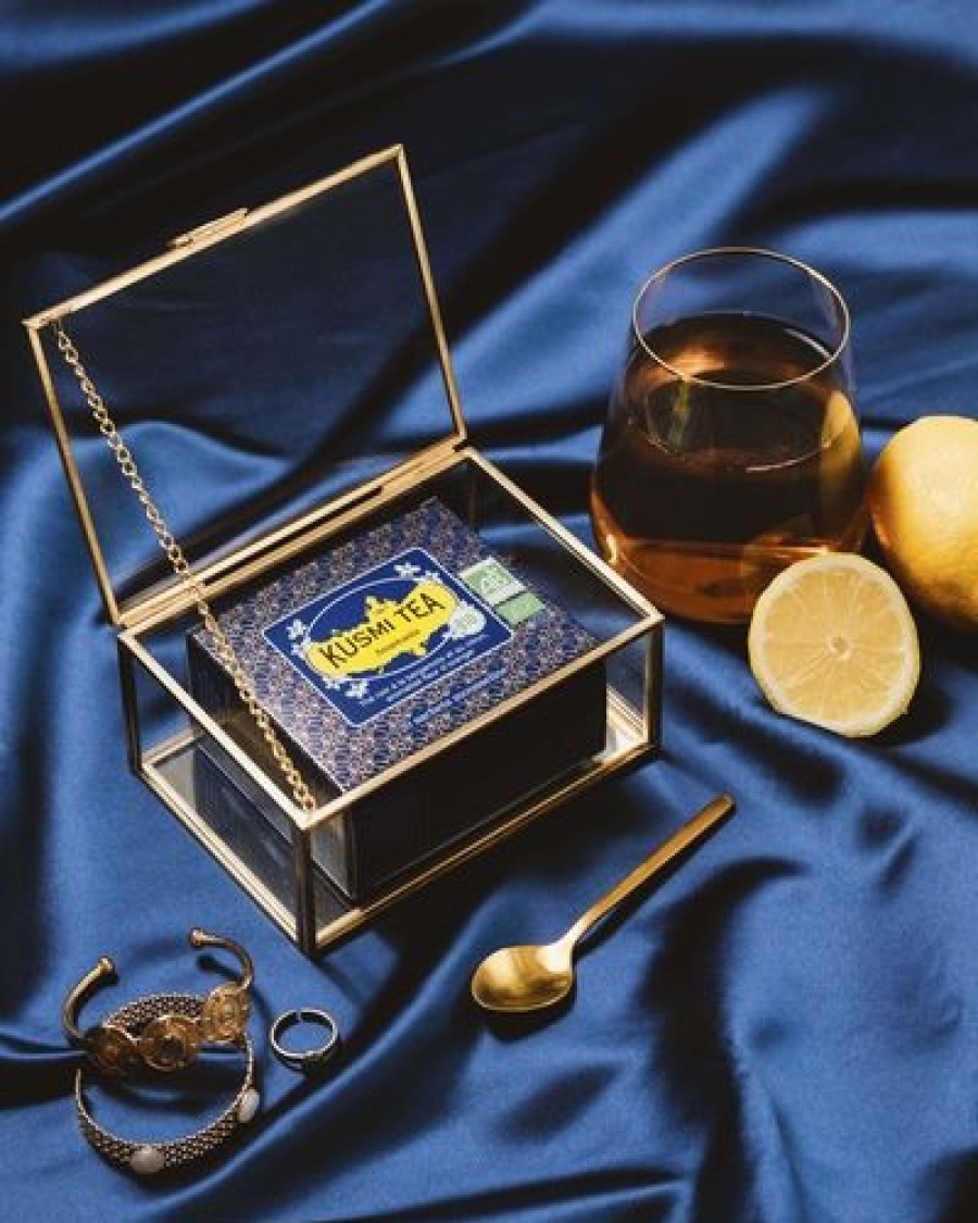 Nos Thes & Infusions Kusmitea Sachets De The | The Noir Earl Grey Citron - Anastasia - 20 Sachets