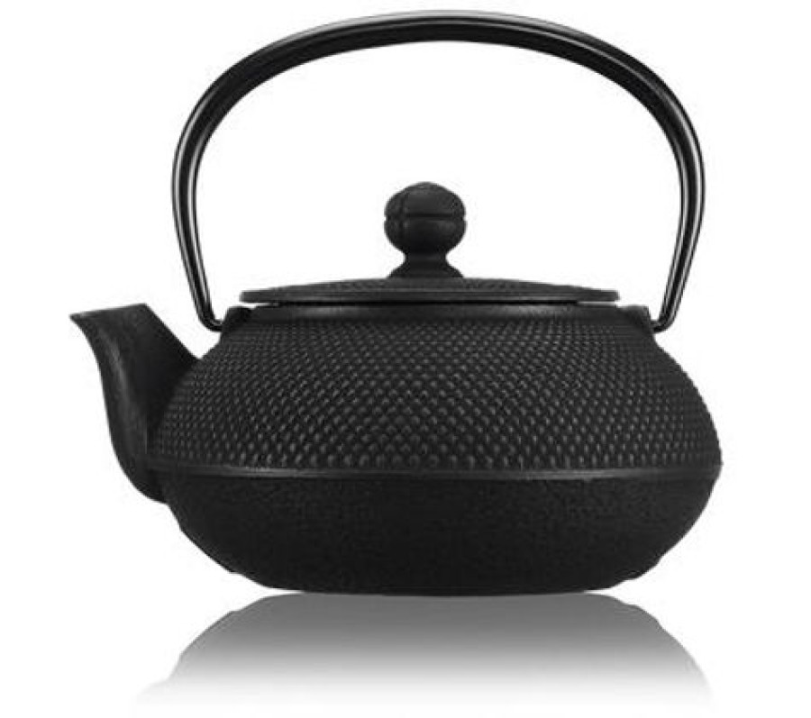 Coffrets & Cadeaux Kusmitea Thes D'Exception | Theiere Fonte Arare Iwachu - 0,55L Noir