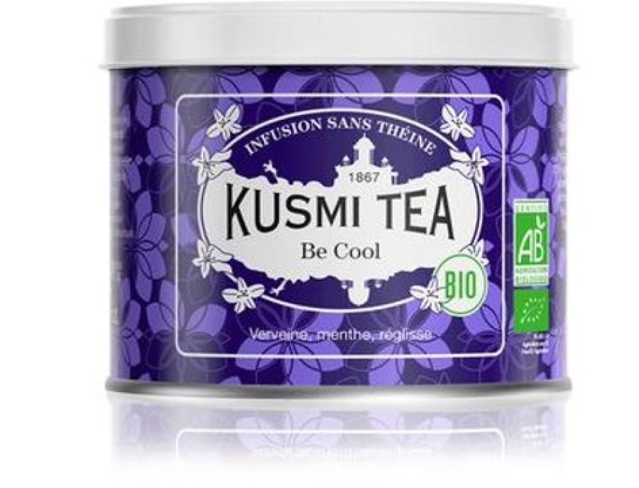 Nos Thes & Infusions Kusmitea Infusion Et Tisane | Be Cool - Infusion Bio A La Verveine - Boite 90G