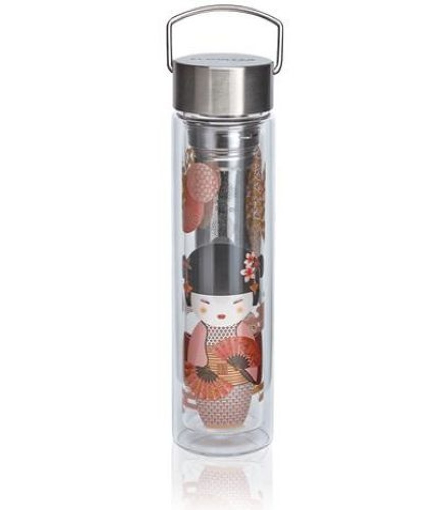 Accessoires Kusmitea Accessoires Isothermes | Theiere En Verre Eigenart - 35Cl Motif Geisha