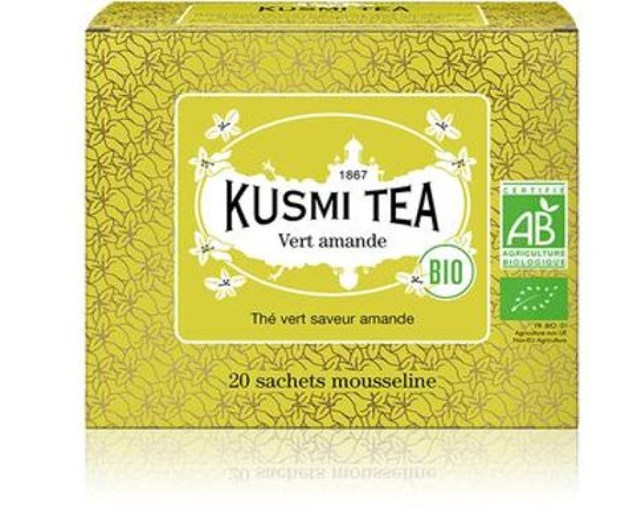 Nos Thes & Infusions Kusmitea Sachets De The | Vert Amande - Kusmi Tea