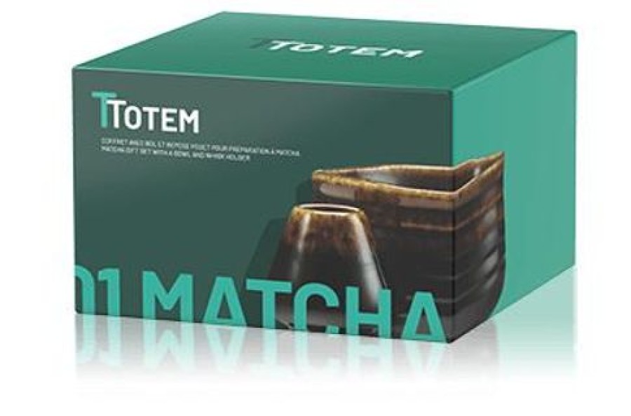 Nos Thes & Infusions Kusmitea Matcha | Coffret D'Accessoires A Matcha - Bol Et Repose-Fouet - Kusmi Tea