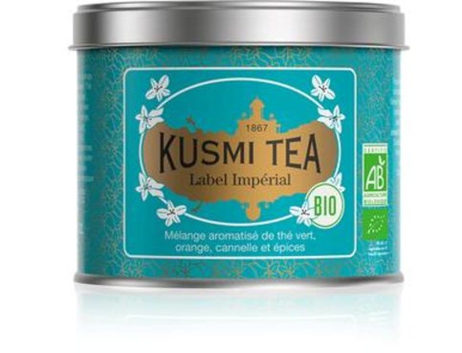 Nos Thes & Infusions Kusmitea The Vert | Label Imperial - The Vert Bio Cannelle Et Epices