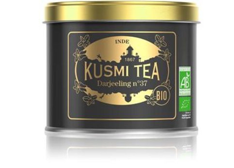 Nos Thes & Infusions Kusmitea Florales | Darjeeling N°37 - The Noir Bio Nature D'Inde