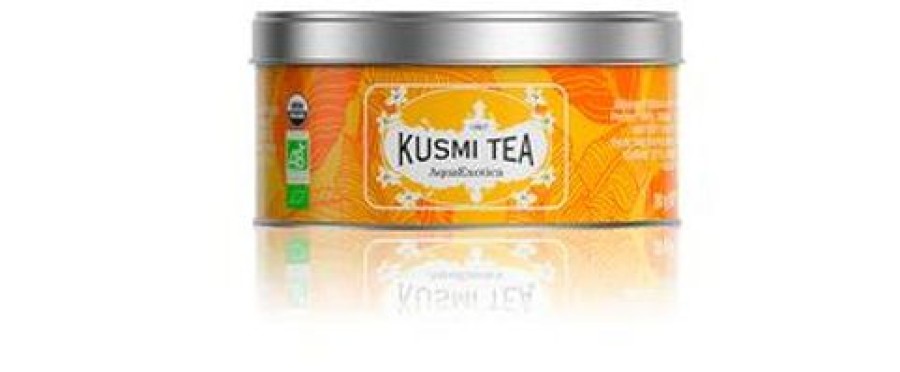 Nos Thes & Infusions Kusmitea Boites Miniatures | Aquaexotica - Infusion Hibiscus Mangue - Boite 20G