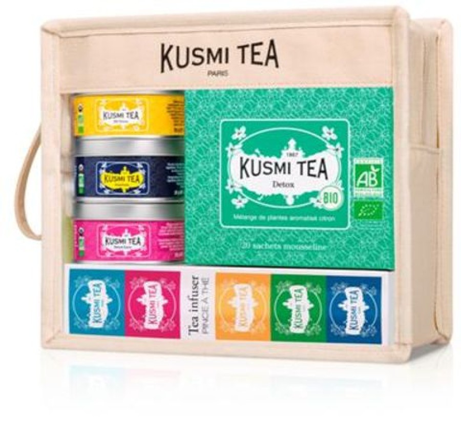 Boites & Sachets Kusmitea Coffrets | La Trousse De Voyage Bio - Kusmi Tea